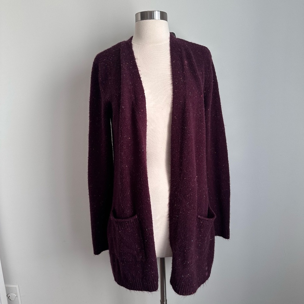 Stitch Fix Love Ellie Purple Cardigan MEDIUM